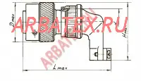 СНЦ23-19/22Р-8-а-В розетка фото