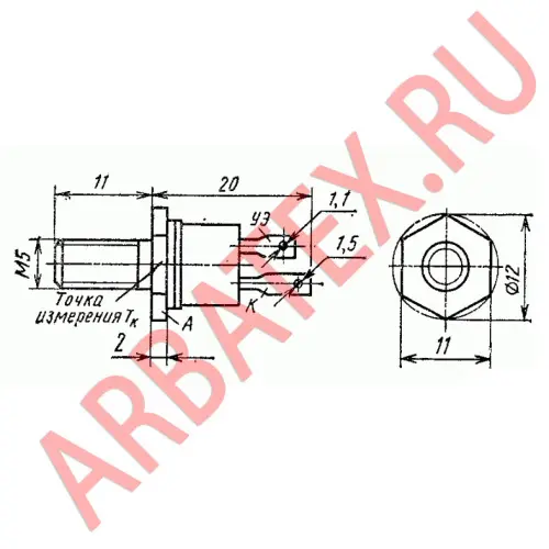 2Т112-10-7 тиристор фото 3